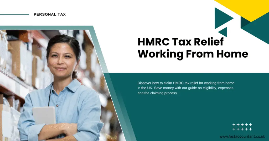 HMRC Tax Relief Working From Home